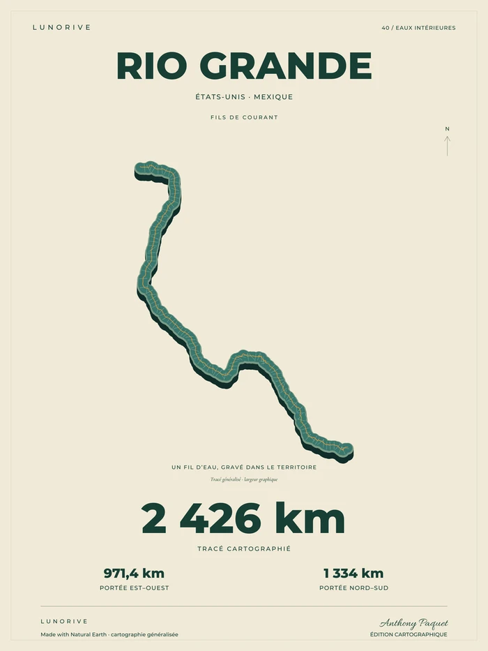 RIO GRANDE, art print — digital preview